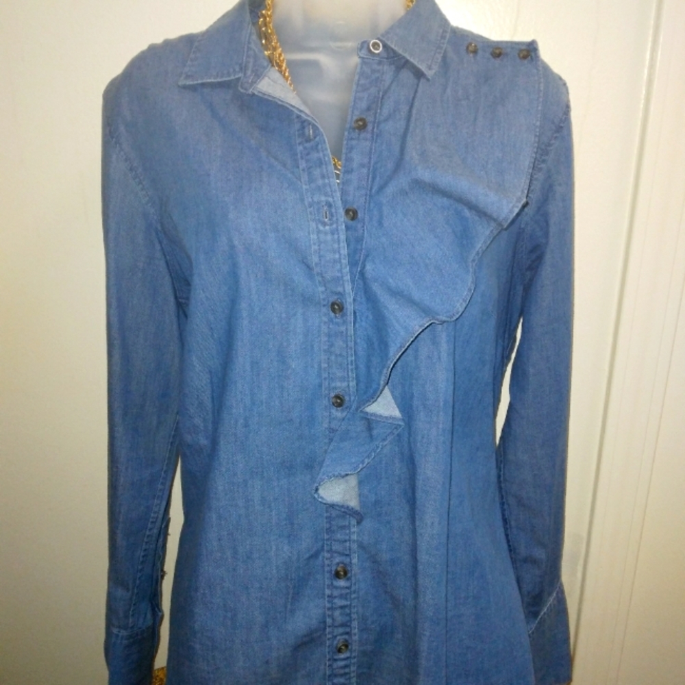 Banana Republic jean top Large